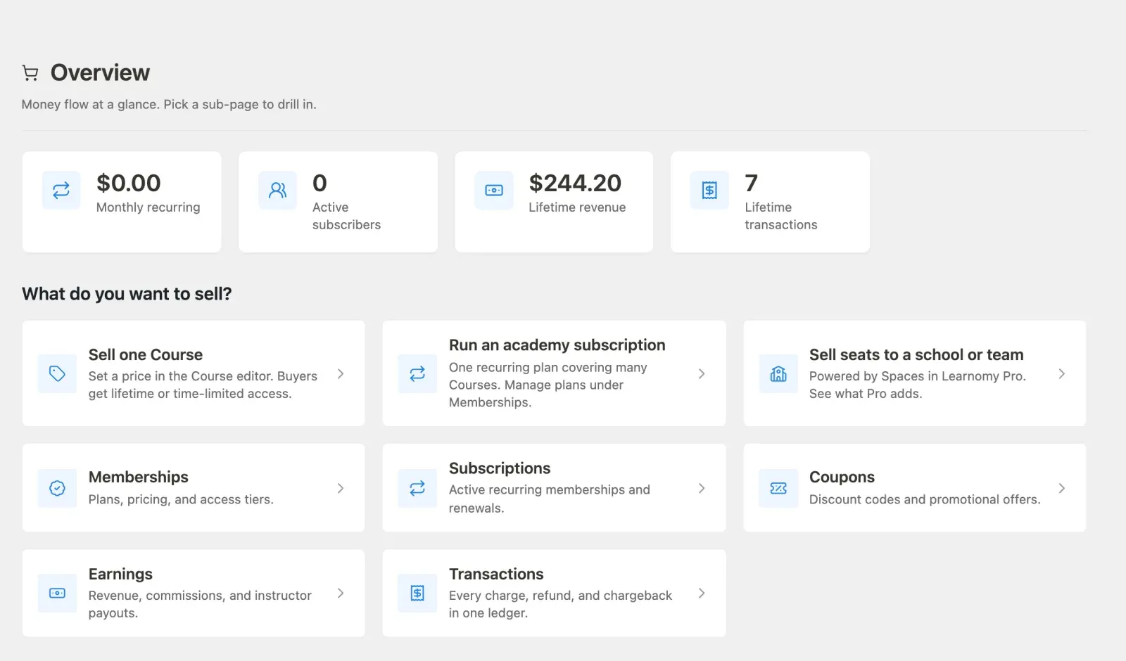 Commerce Overview