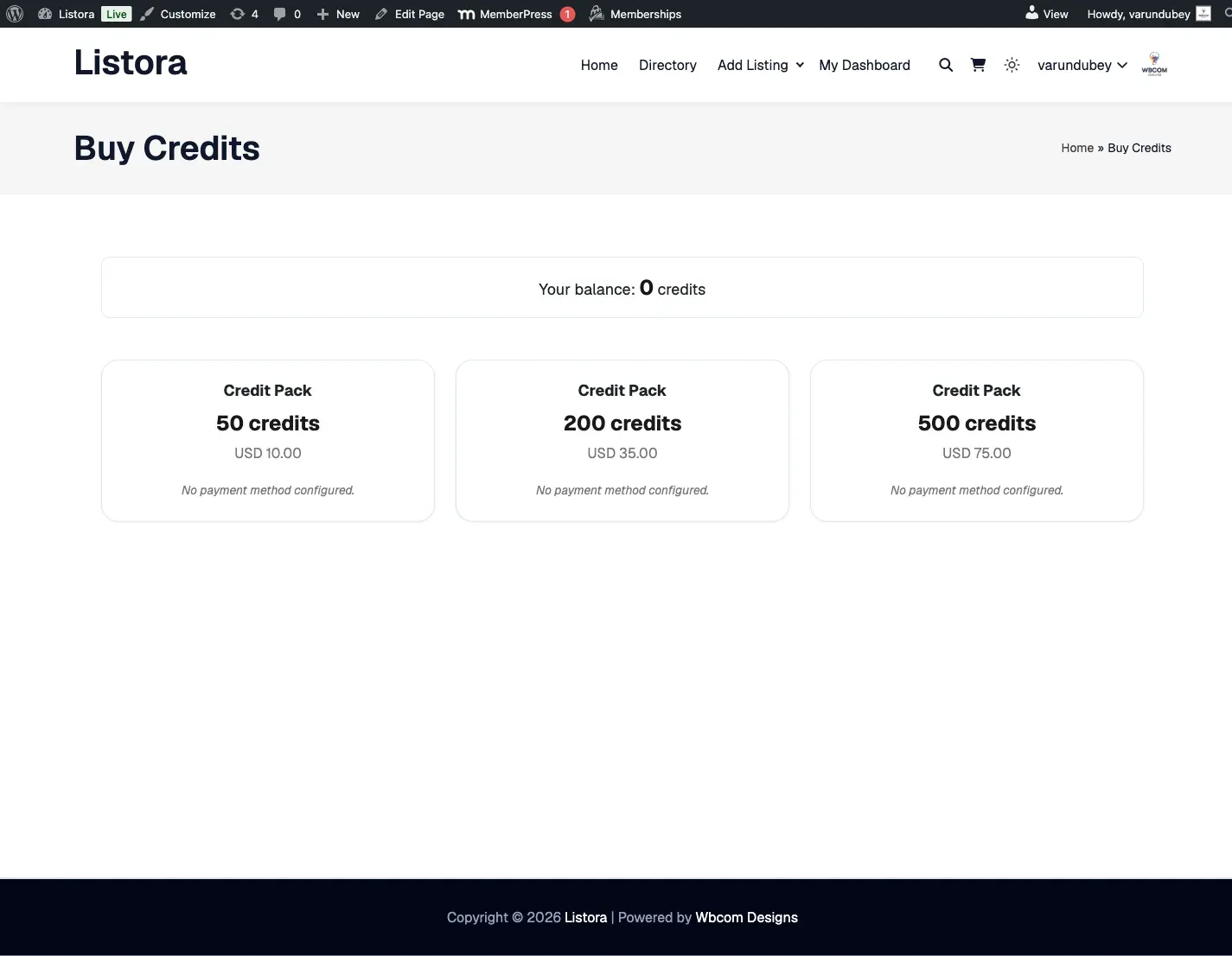 Comparison - screenshot from the modernized 1.0.5 site