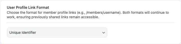 Enable Unique Identifier